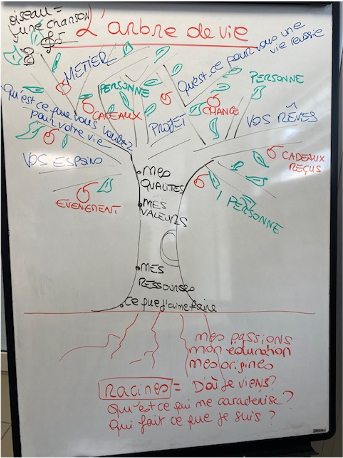 ACCOMPAGNEMENTS AU PROJET PROFESSIONNEL AVEC L’ARBRE DE VIE