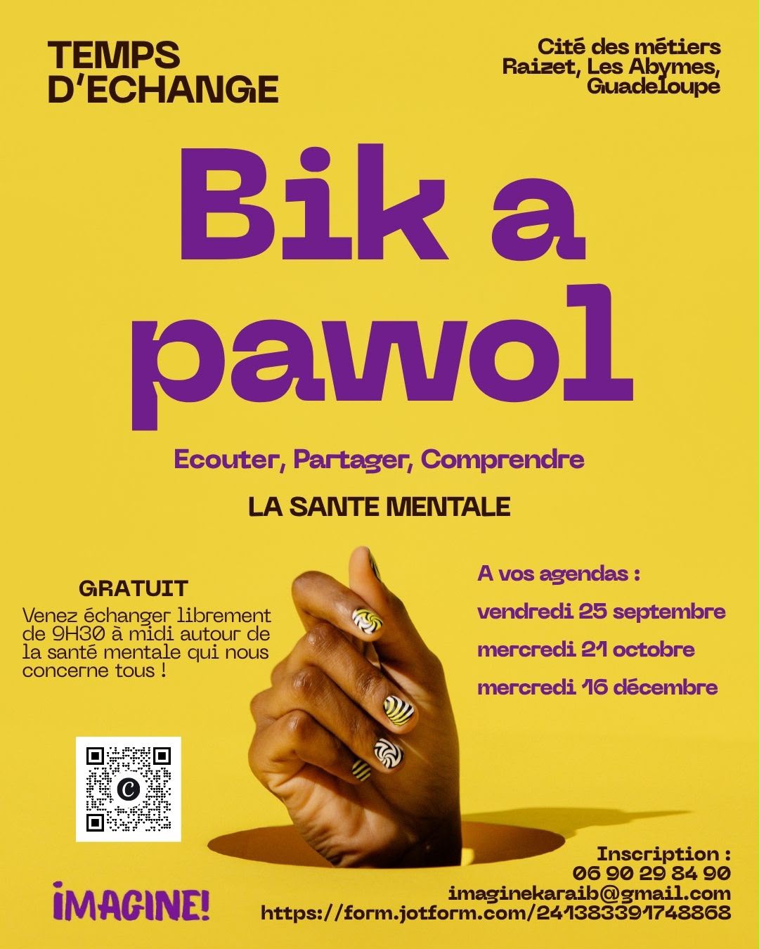 Bik a Pawol - Temps d'échange santé mentale Guadeloupe